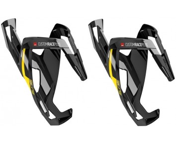 Elite Custom Race Plus resin cage Black Yellow (1 x Pair)